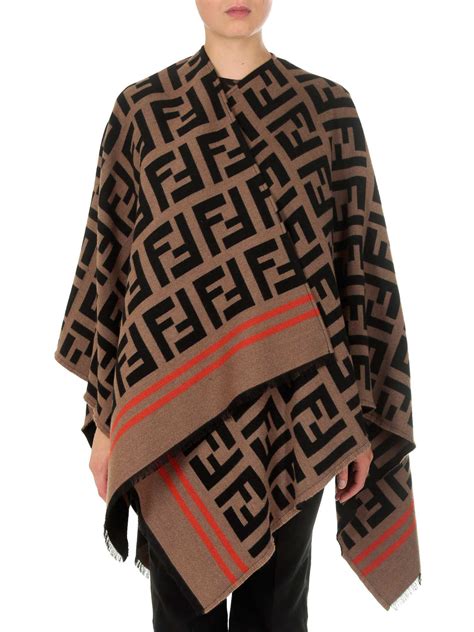 fendi poncho saks